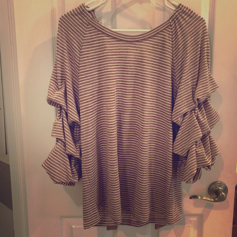 3/4 length sleeve top